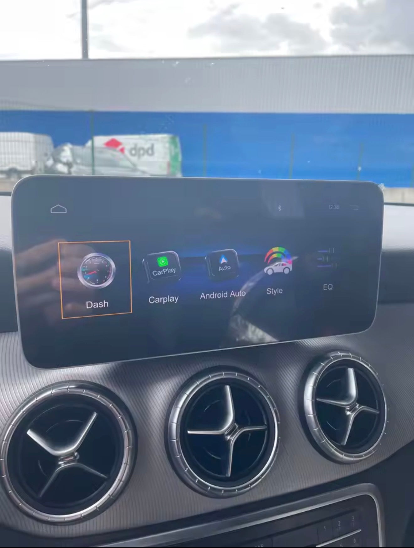 Autoradio Carplay  mercedes CLA  2016-2018